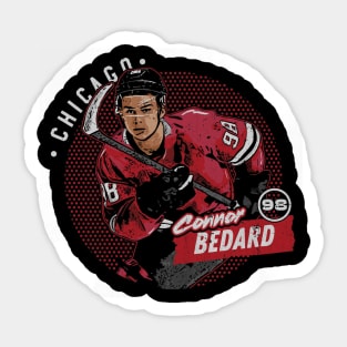 Connor Bedard Chicago Dots Sticker